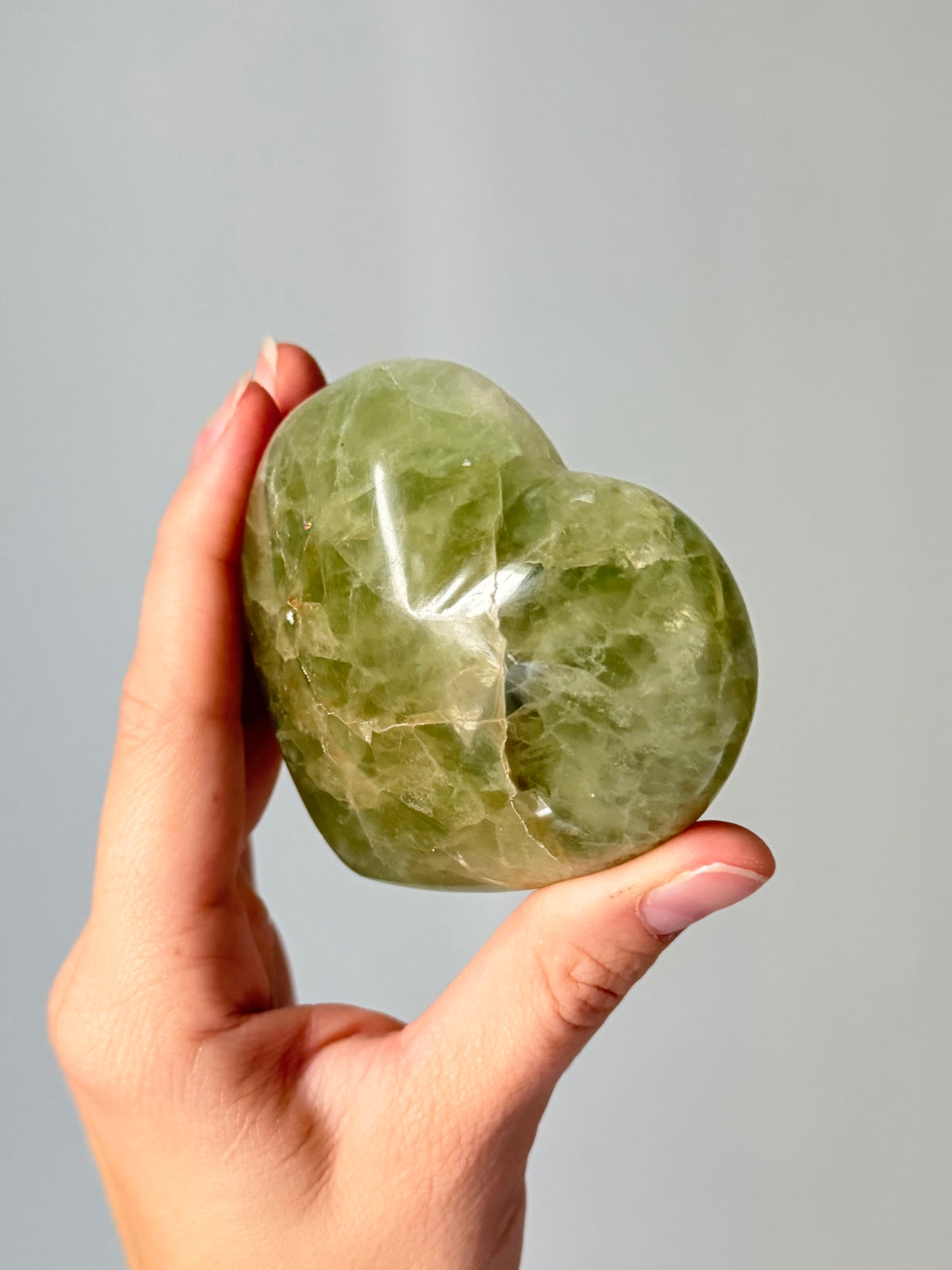 Fluorite Heart | Corazón de Fluorita