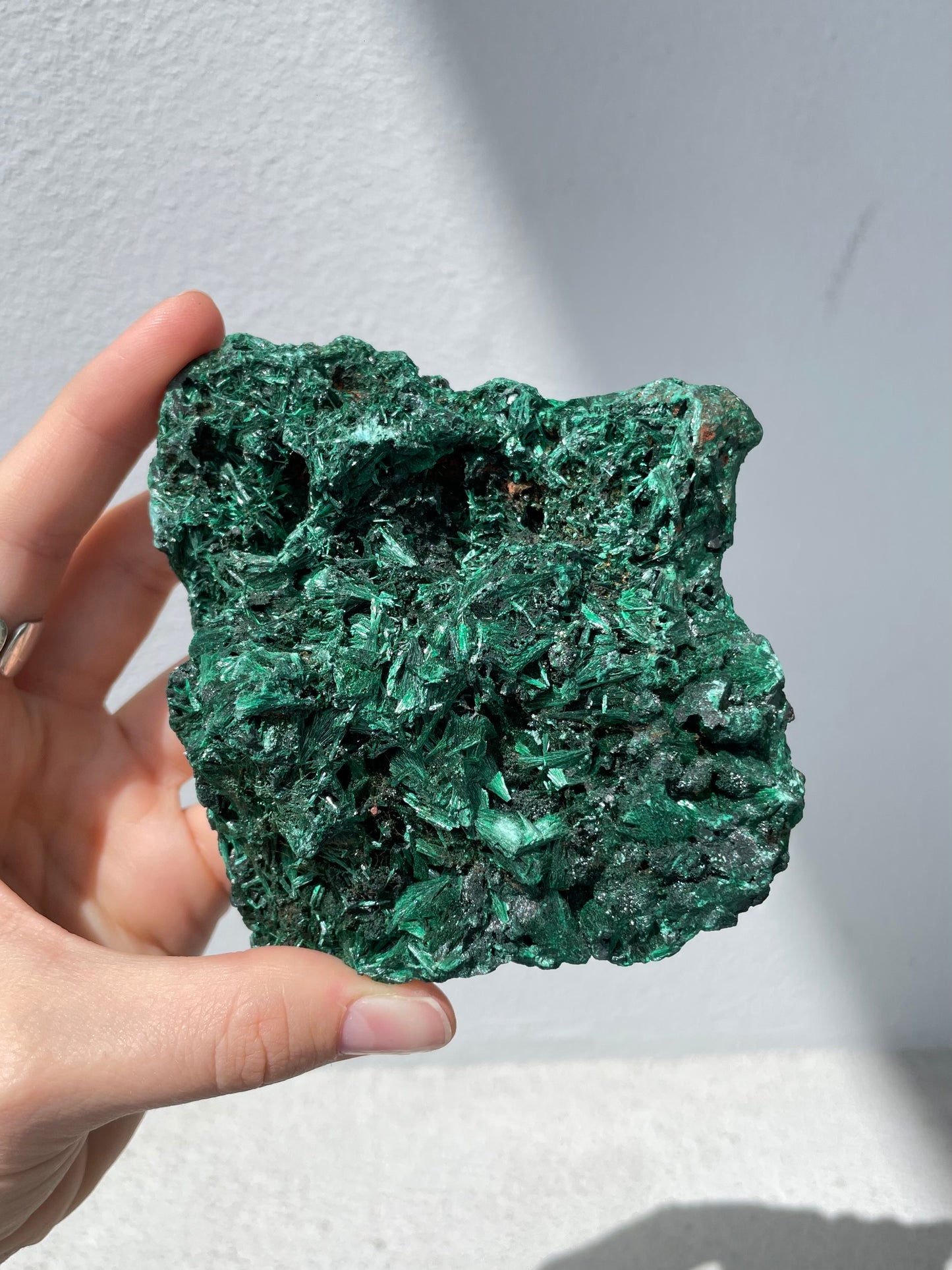 Raw Malachite ( B )