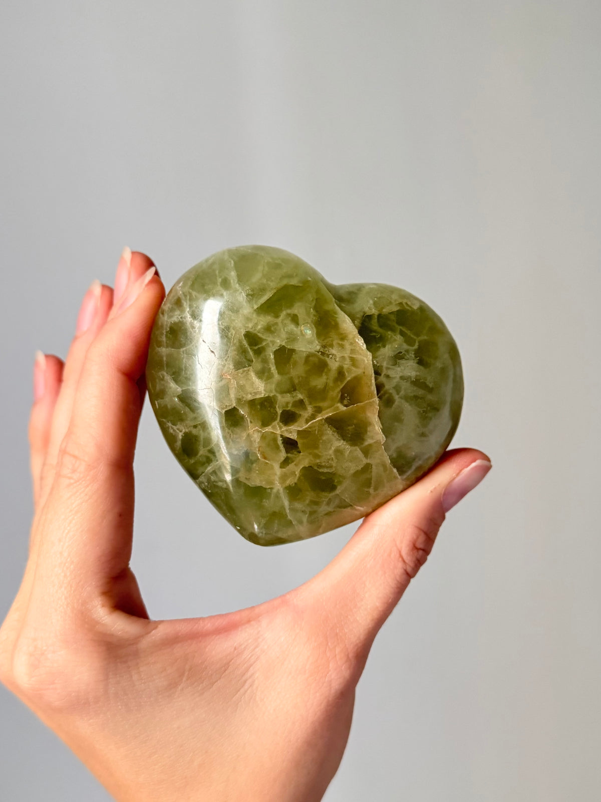 Fluorite Heart | Corazón de Fluorita