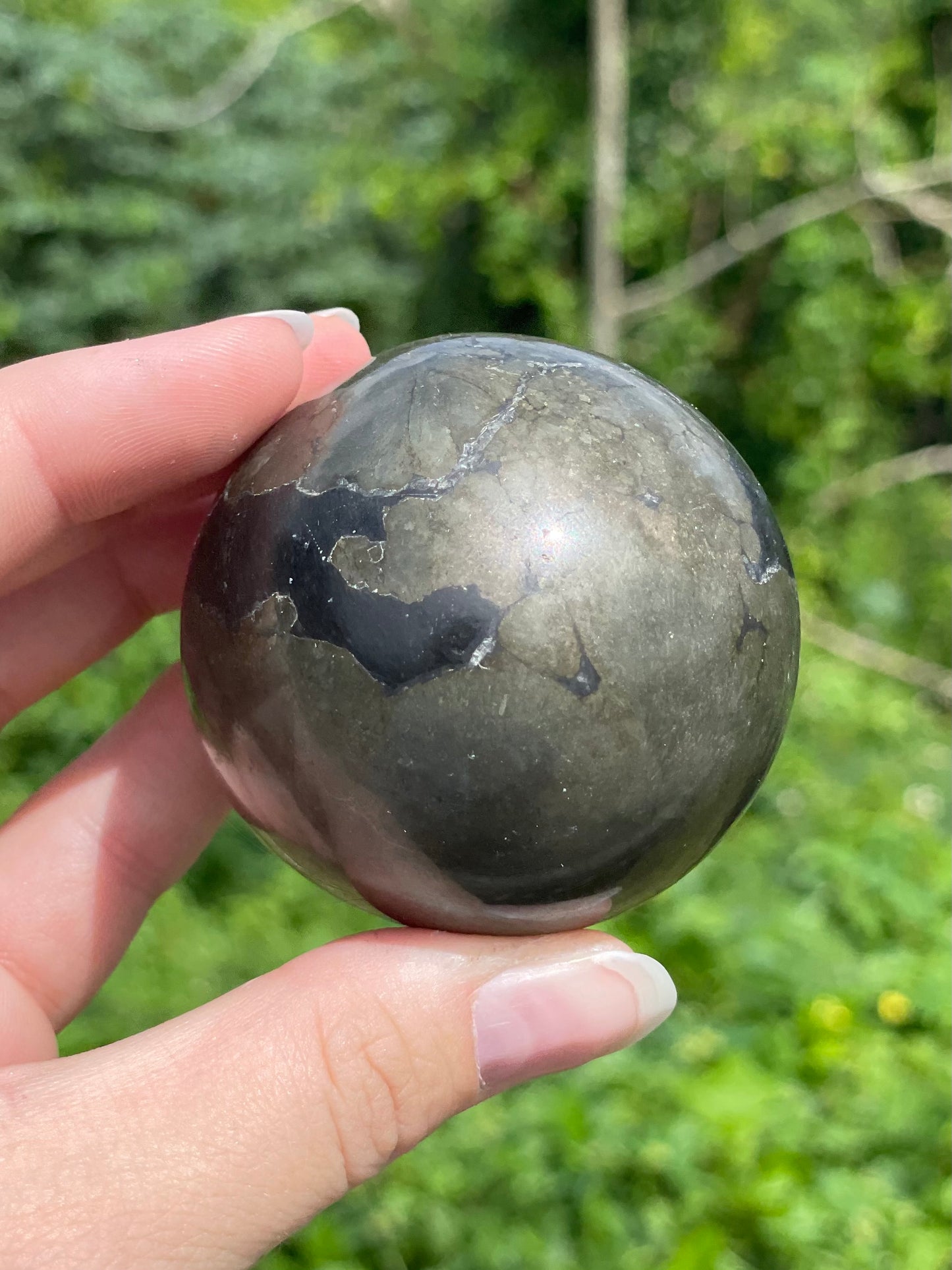 Pyrite sphere