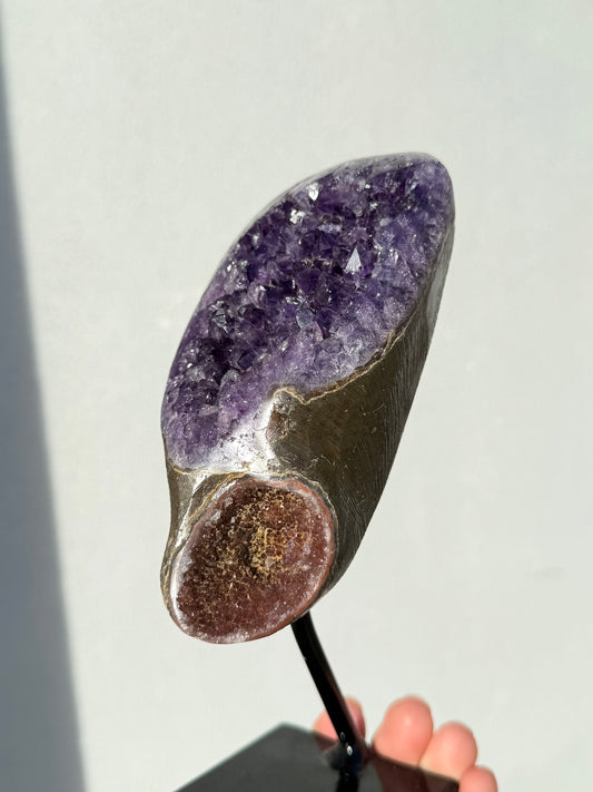 Amethyst On Stand ( Uruguayan )