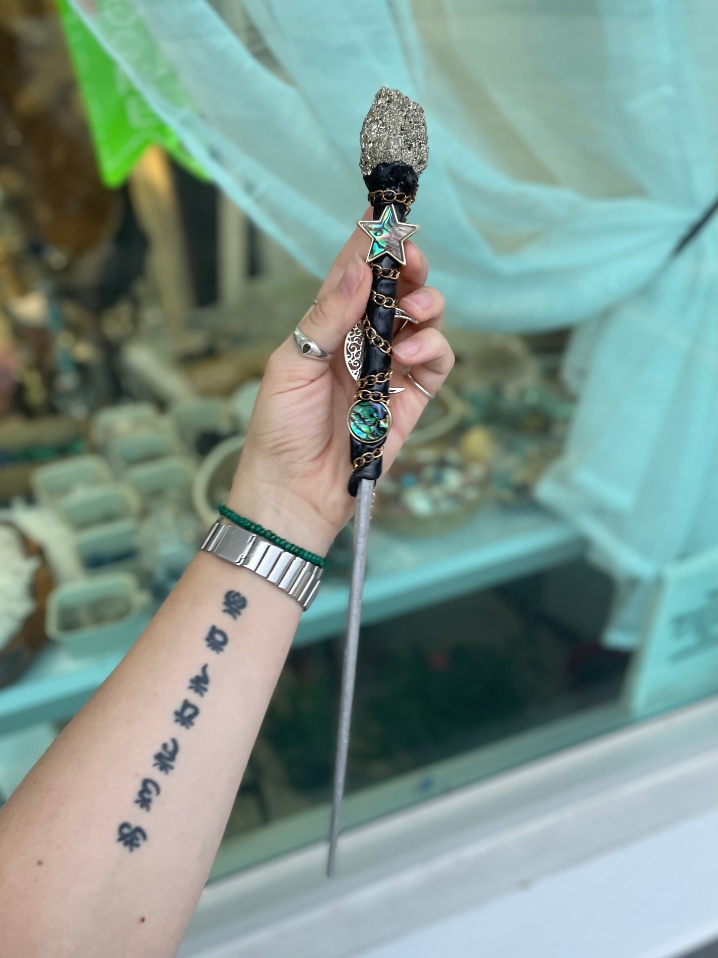 Pyrite Wand