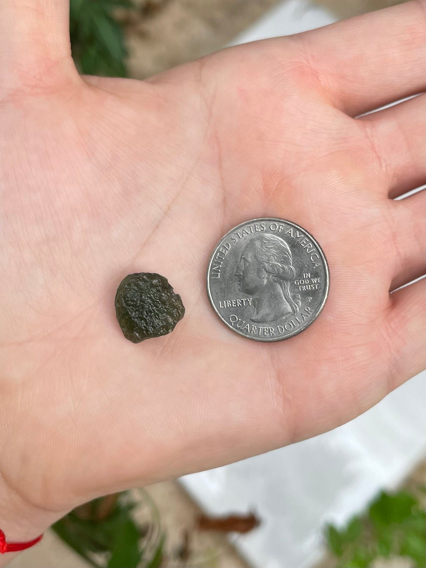 Raw Moldavite