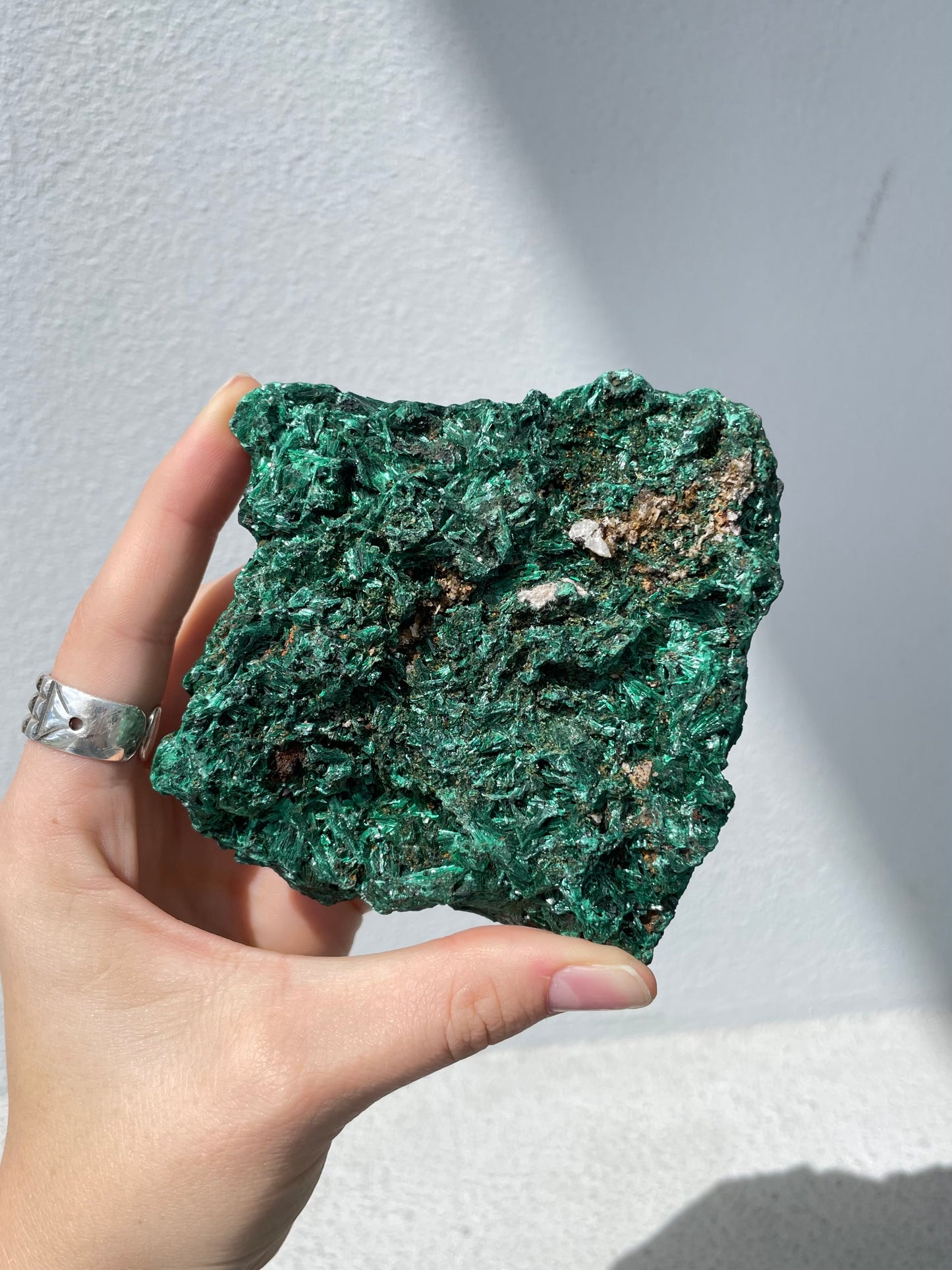 Raw Malachite ( B )