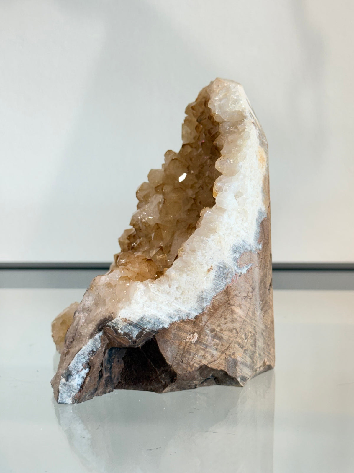 Treated Citrine Cluster / Cluster de Citrino Tratado
