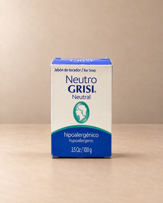 Neutral Soap | Jabón Neutro GRISI | Hypoallergenic Bar Soap