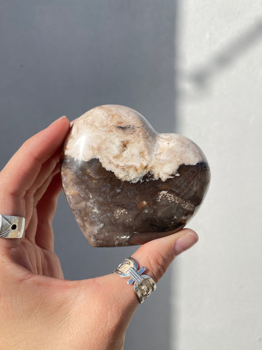 Petrified Wood Heart