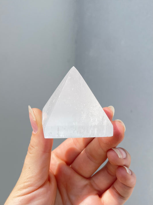 Selenite Pyramid