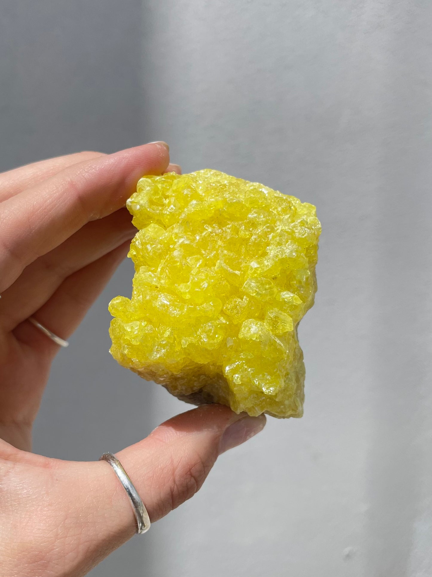 Azufre ( Sulfur ) Crystalized Cluster