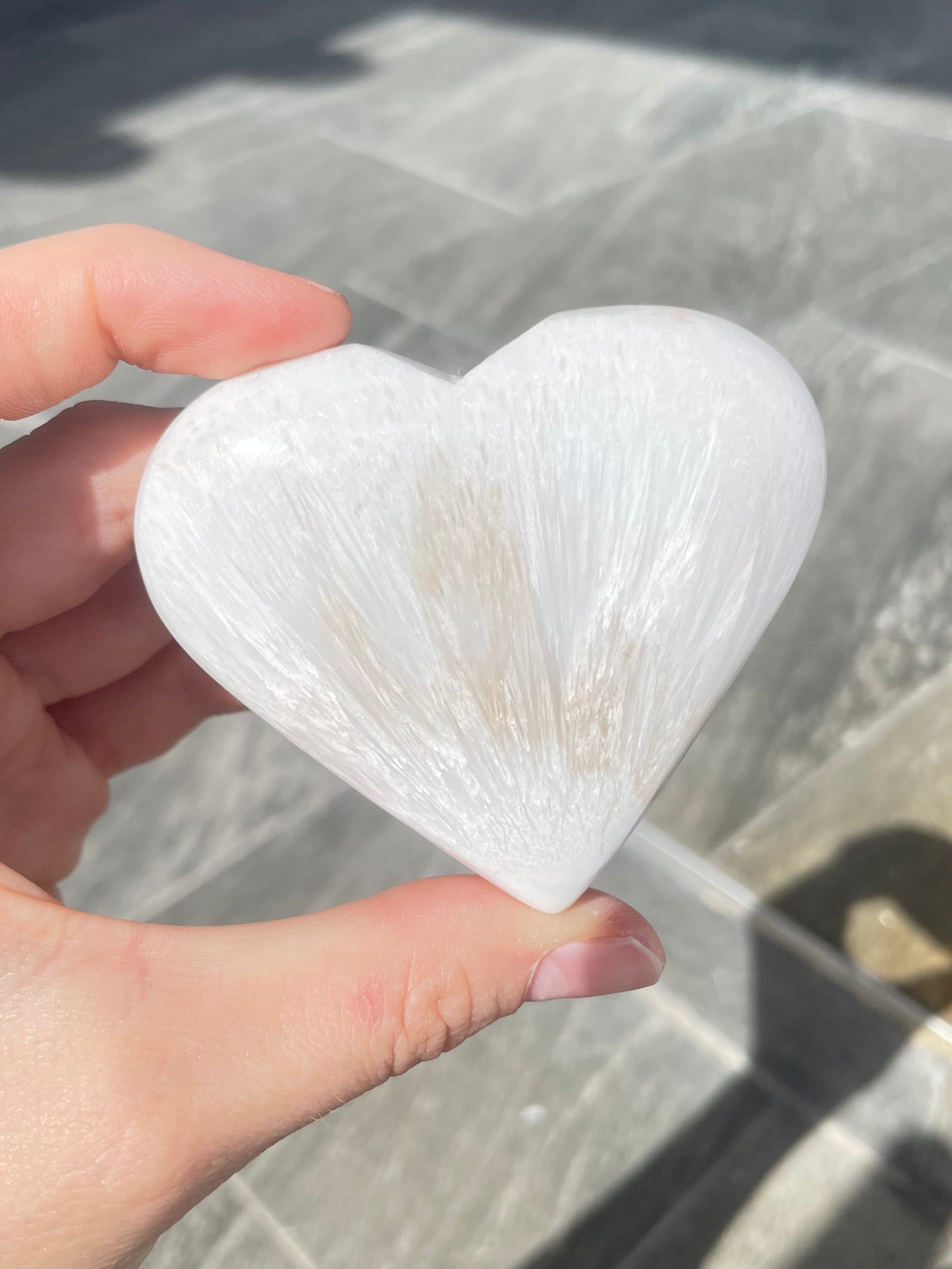 Scolecite Heart