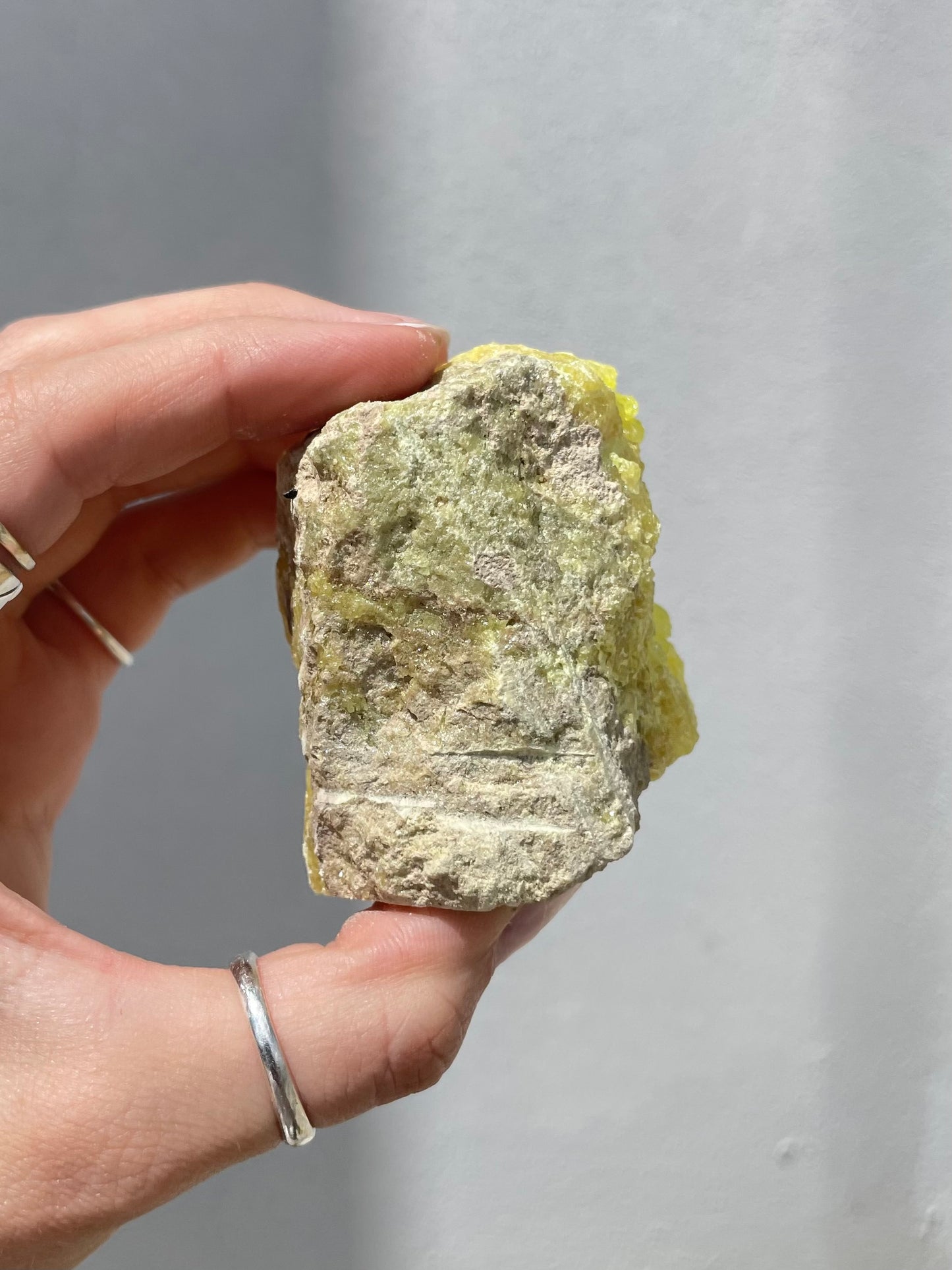 Azufre ( Sulfur ) Crystalized Cluster