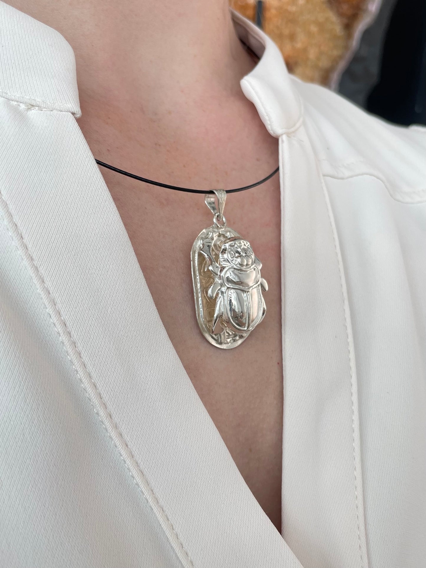 Scarab Pendant ( Silver 925 )