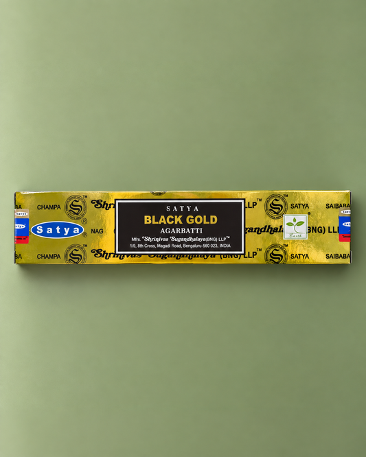Incienso Satya de oro negro