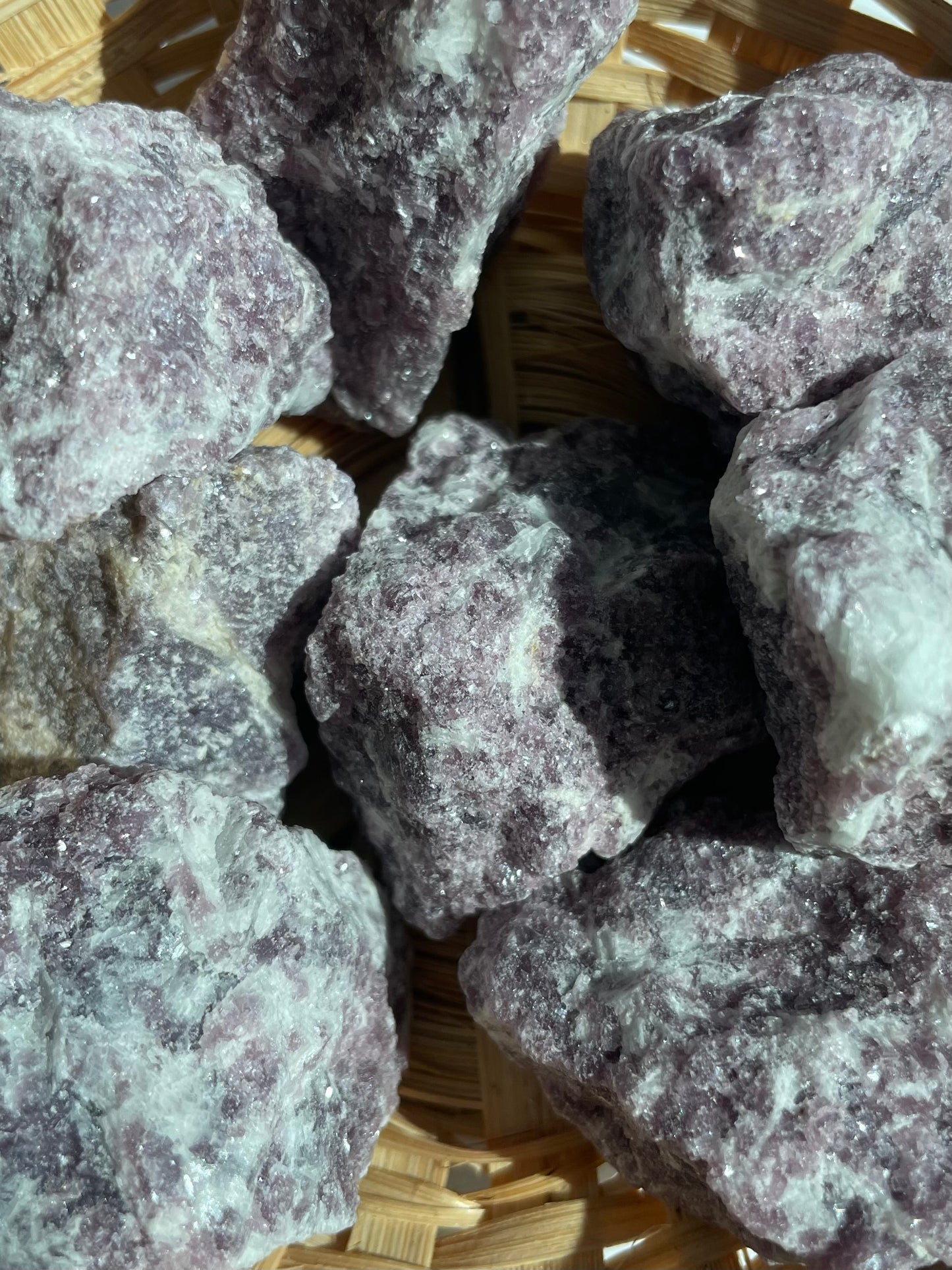 Purple Raw Lepidolite