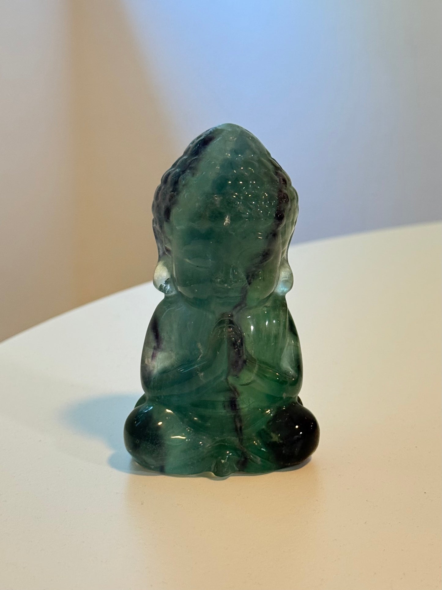 Fluorite Buddha