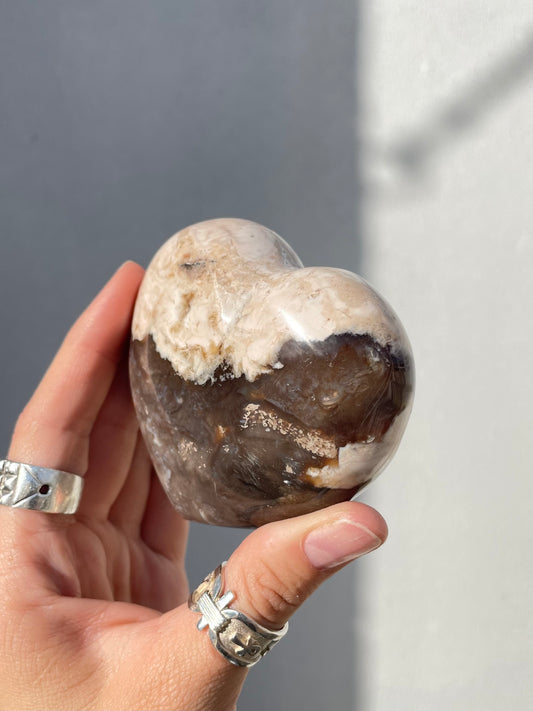 Petrified Wood Heart