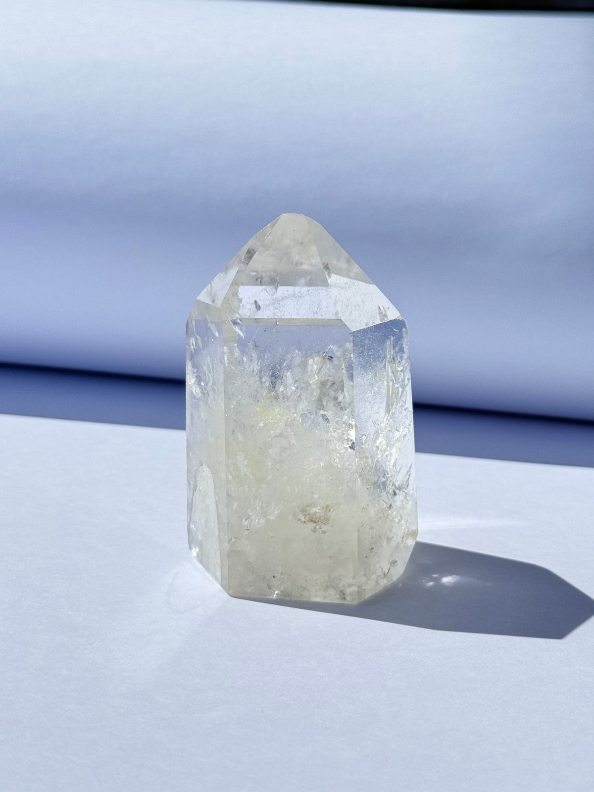 Shamanic Clear Quartz Point | Punta de Cuarzo Cristal Chamánico