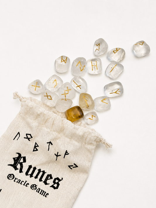 Runas de Cuarzo Cristal