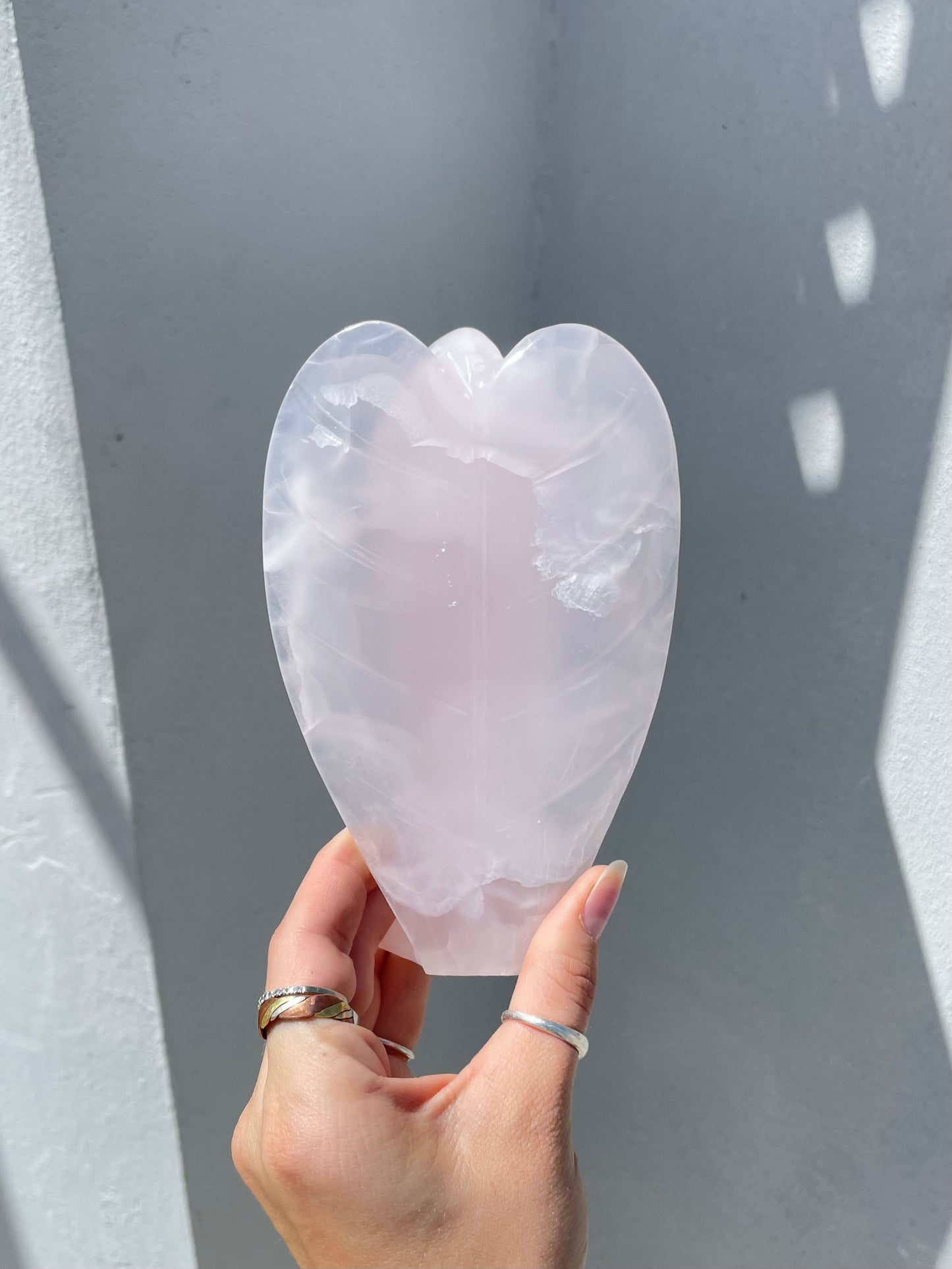 Pink Calcite Angel