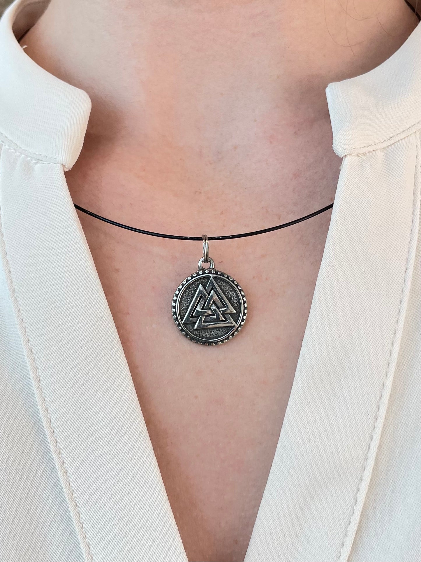 Valknut Pendant ( Stainless Steel )