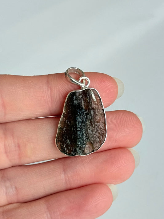 Moldavite ( Plata 925 )