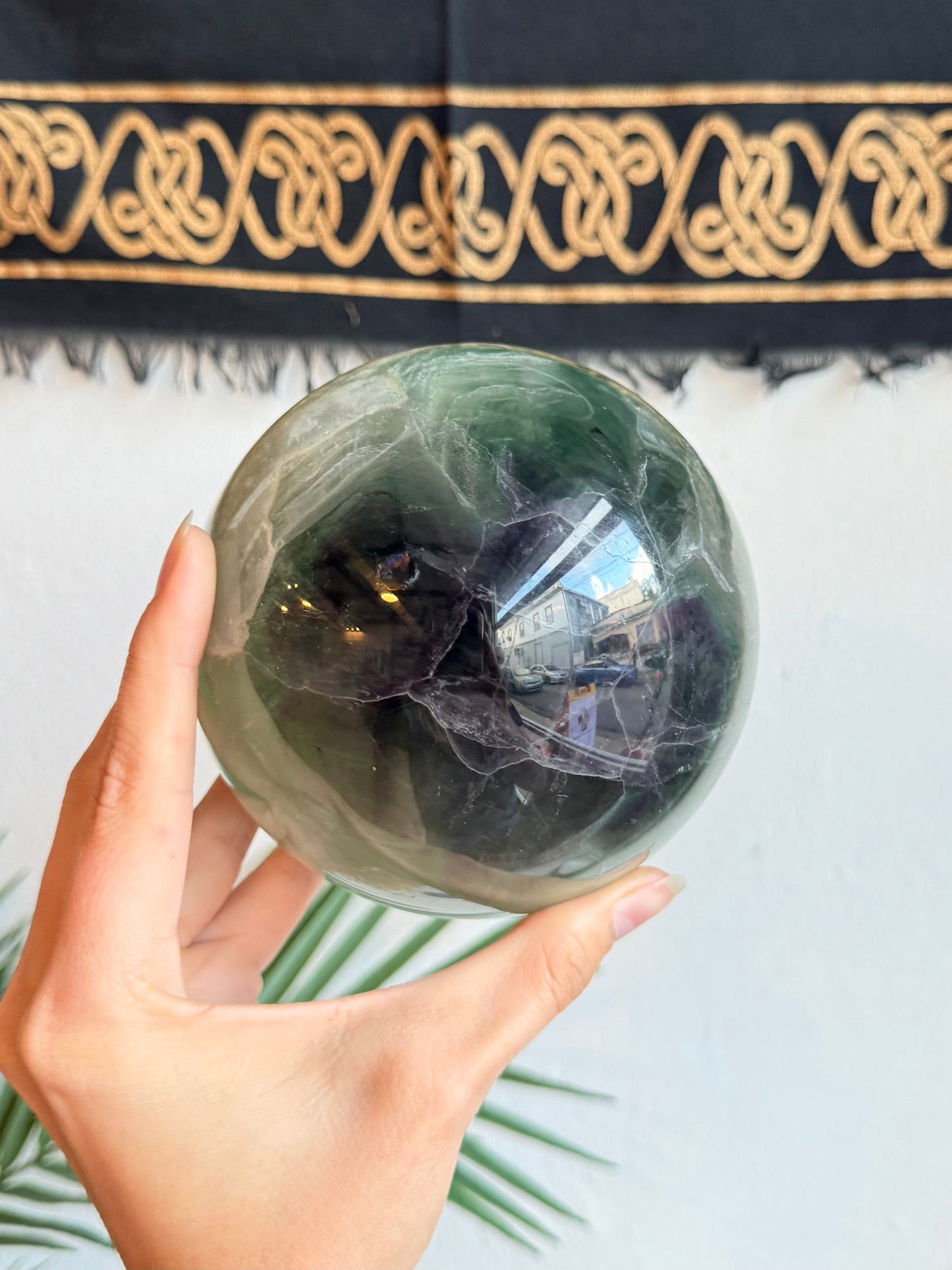 Fluorite Sphere
