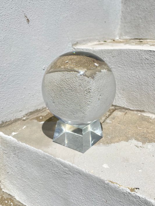 Crystal Ball ( 7.5” with base )