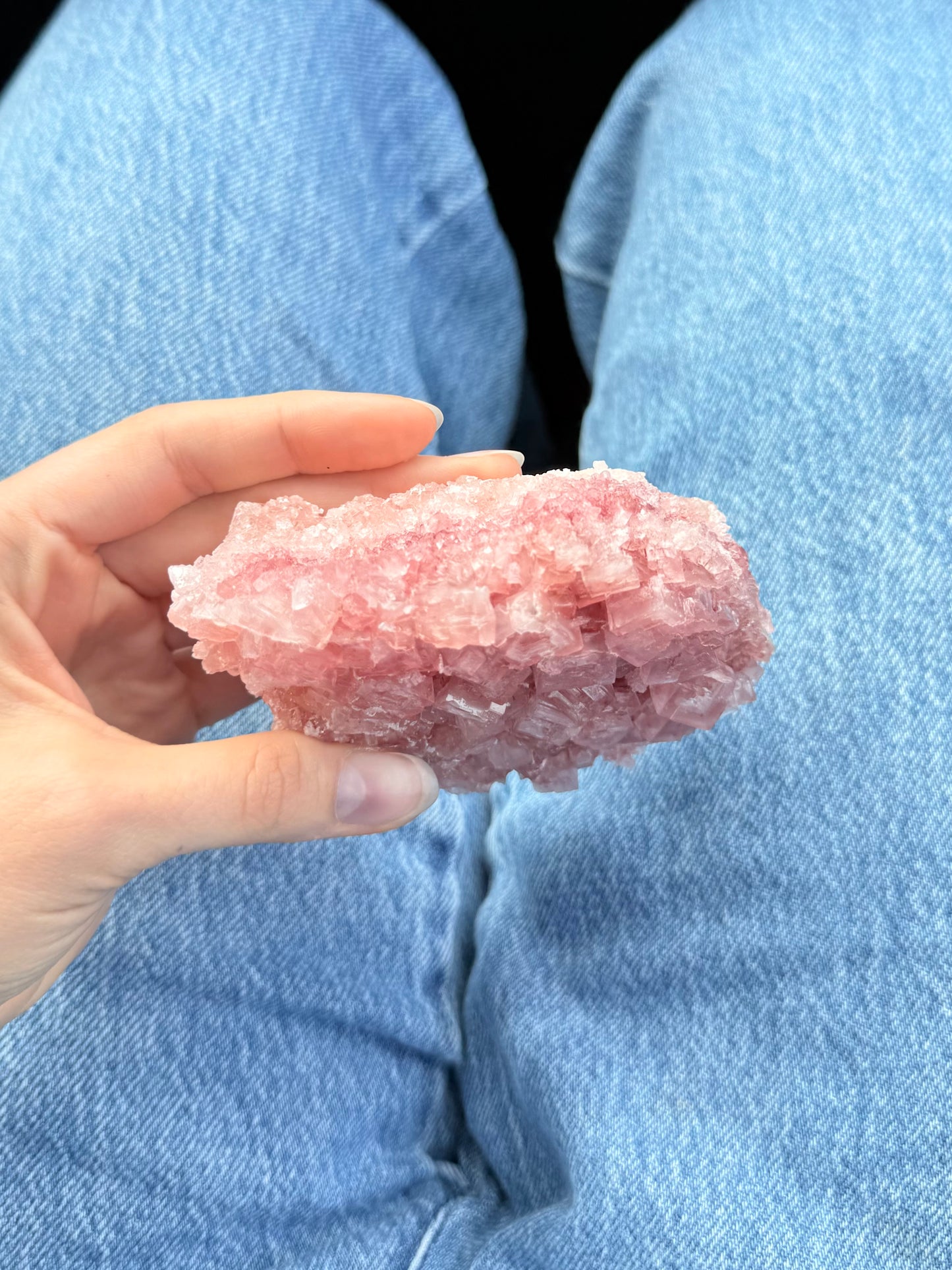 Pink Halite Stone