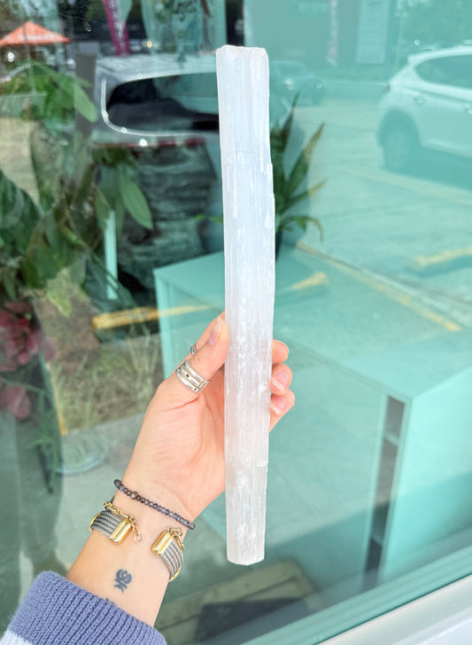 Selenite Wand