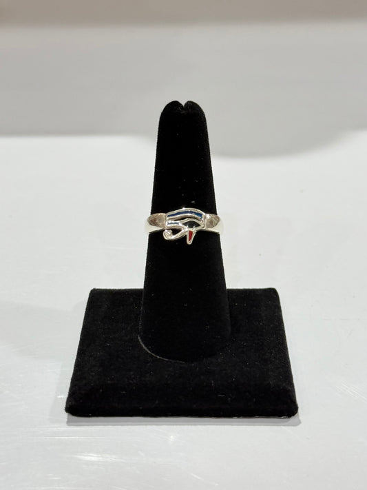 Ojo de Horus ( Silver 925 ) ( Adjustable Ring )