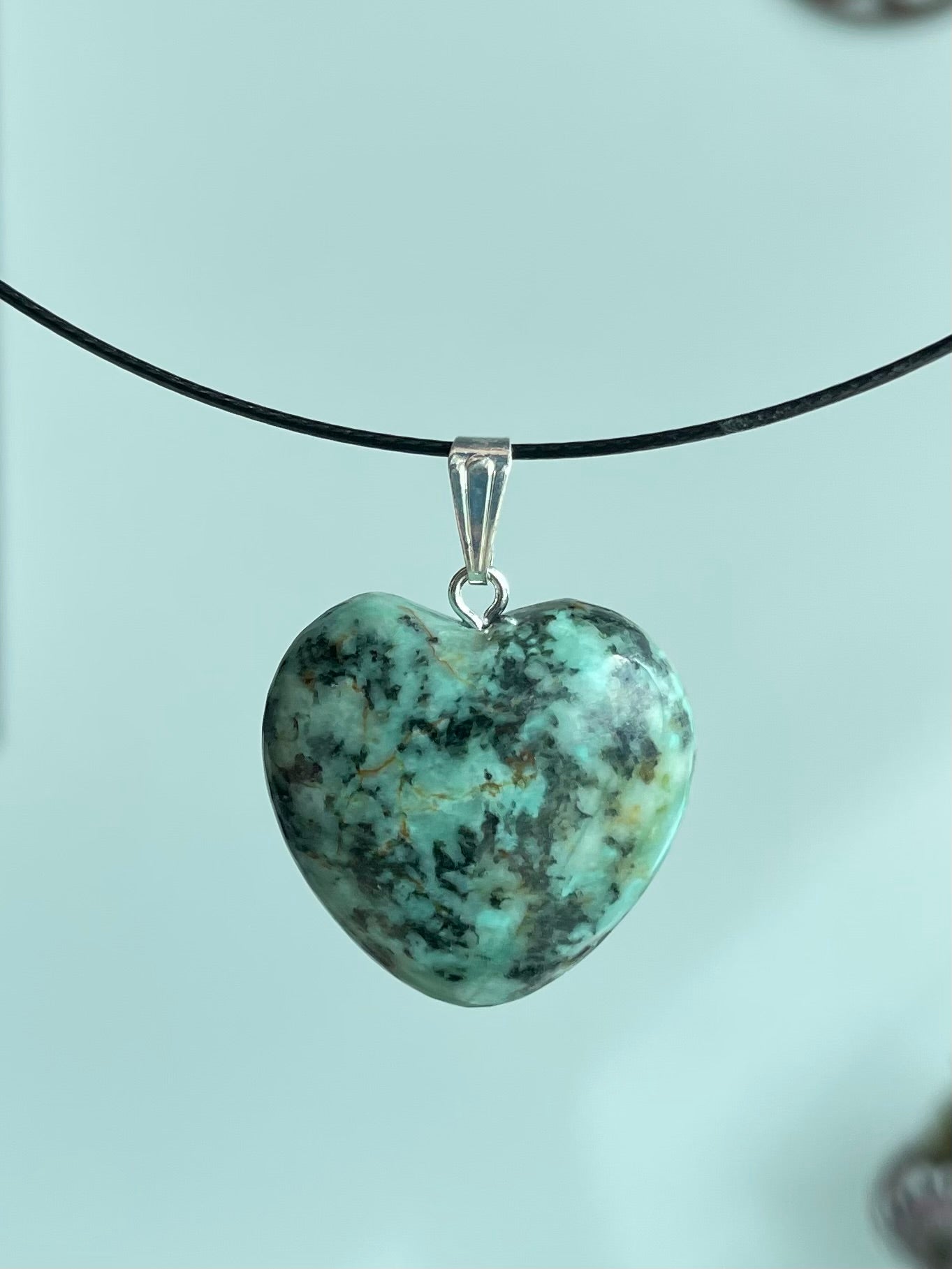 Turquoise Heart Pendant