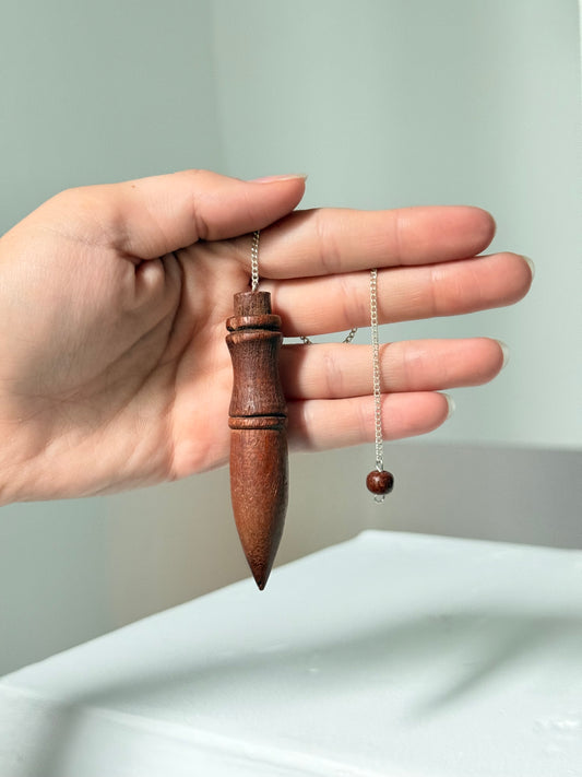 Isis Wood Pendulum / Péndulo Isis de Madera