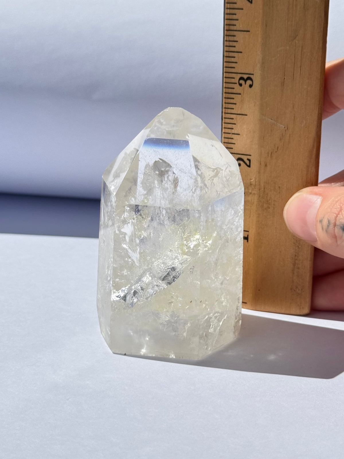 Shamanic Clear Quartz Point | Punta de Cuarzo Cristal Chamánico