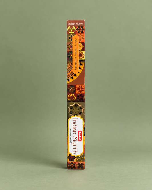 Sandesh Indian Myrrh Incense Sticks / Incienso Sandesh Indian Myrrh