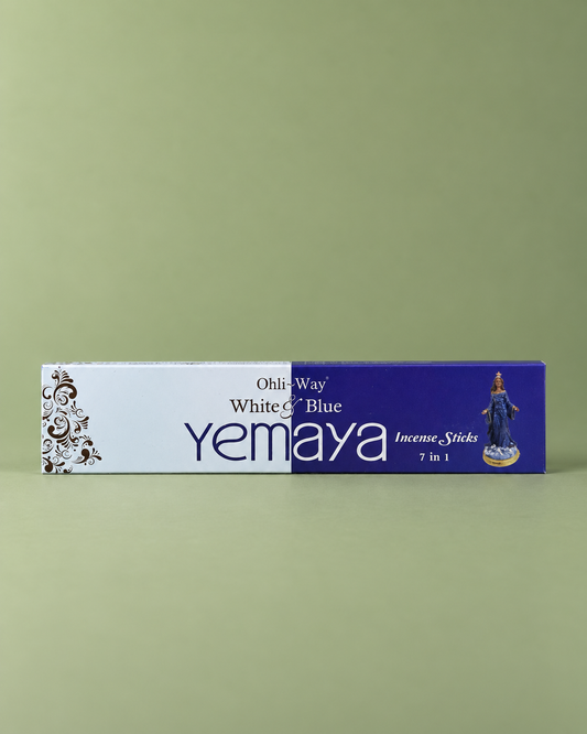 Ohli-Way Yemaya Blue & White 7-in-1 Incense / Incienso Ohli-Way Yemayá Azul y Blanco 7-en-1