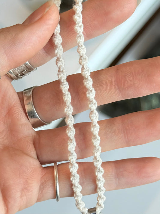 Howlite Mushroom Necklace