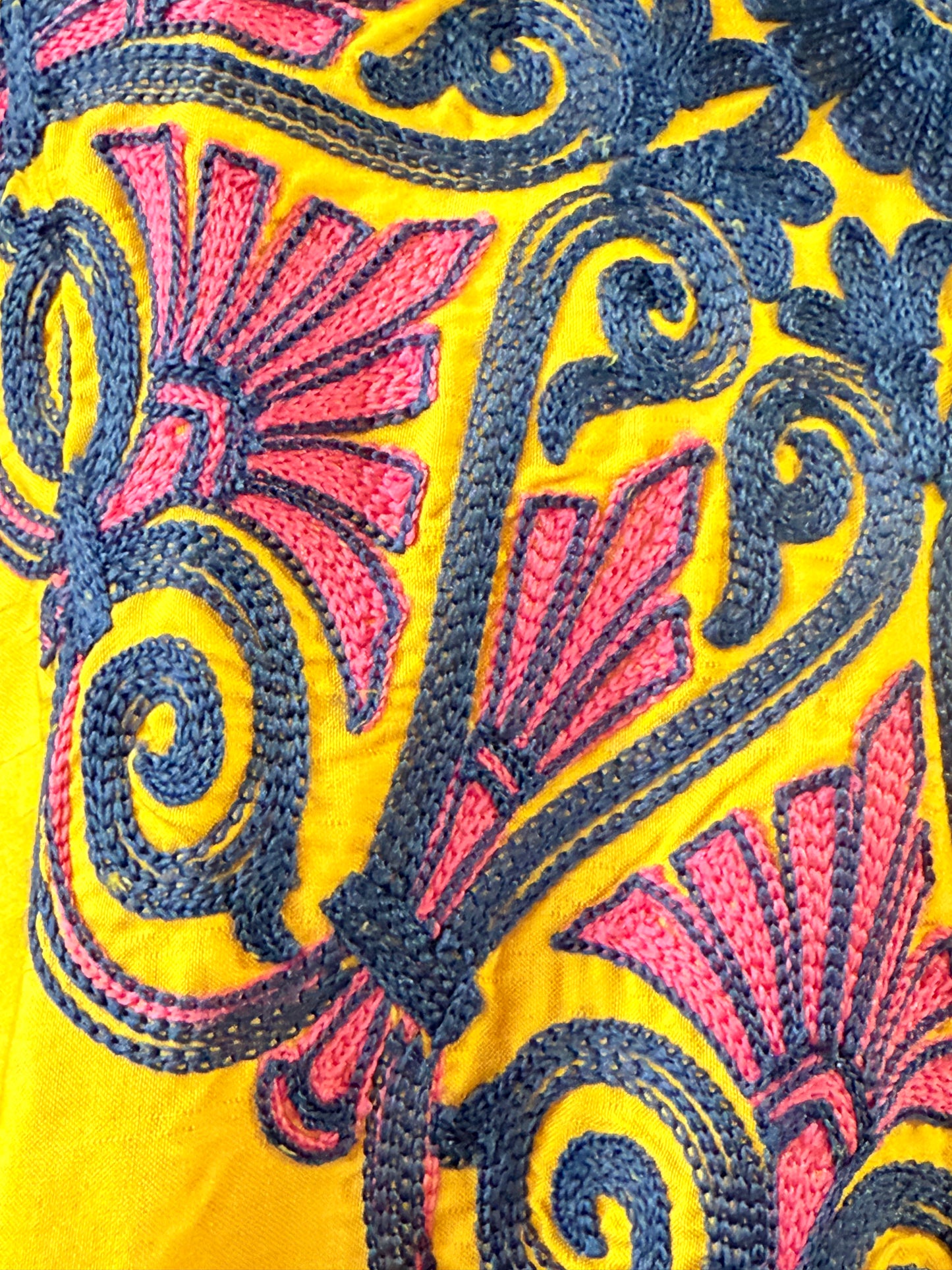 100% Cotton Dress ( Yellow )