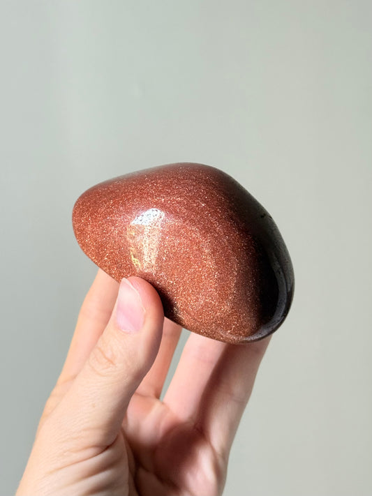 Freeform Gold Stone