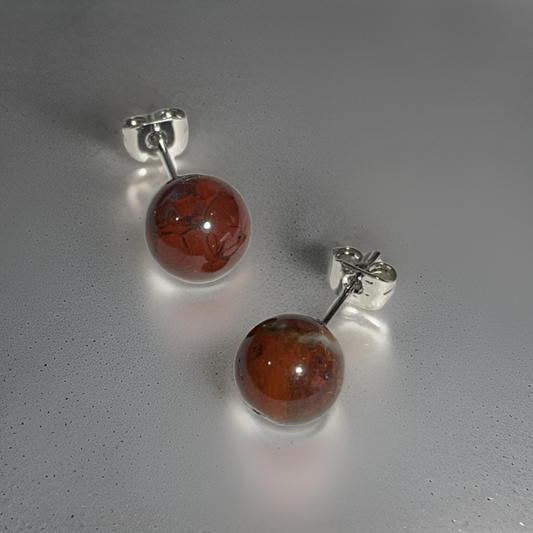 Red Jasper Earrings