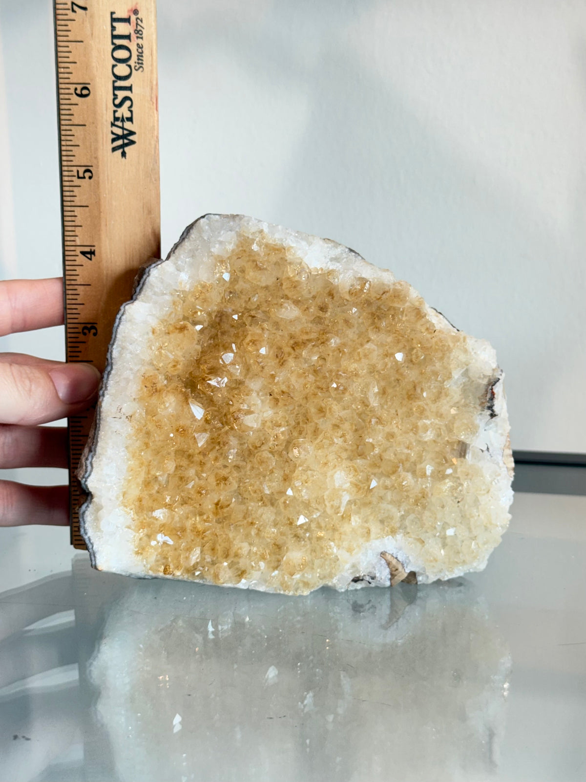 Treated Citrine Cluster / Cluster de Citrino Tratado
