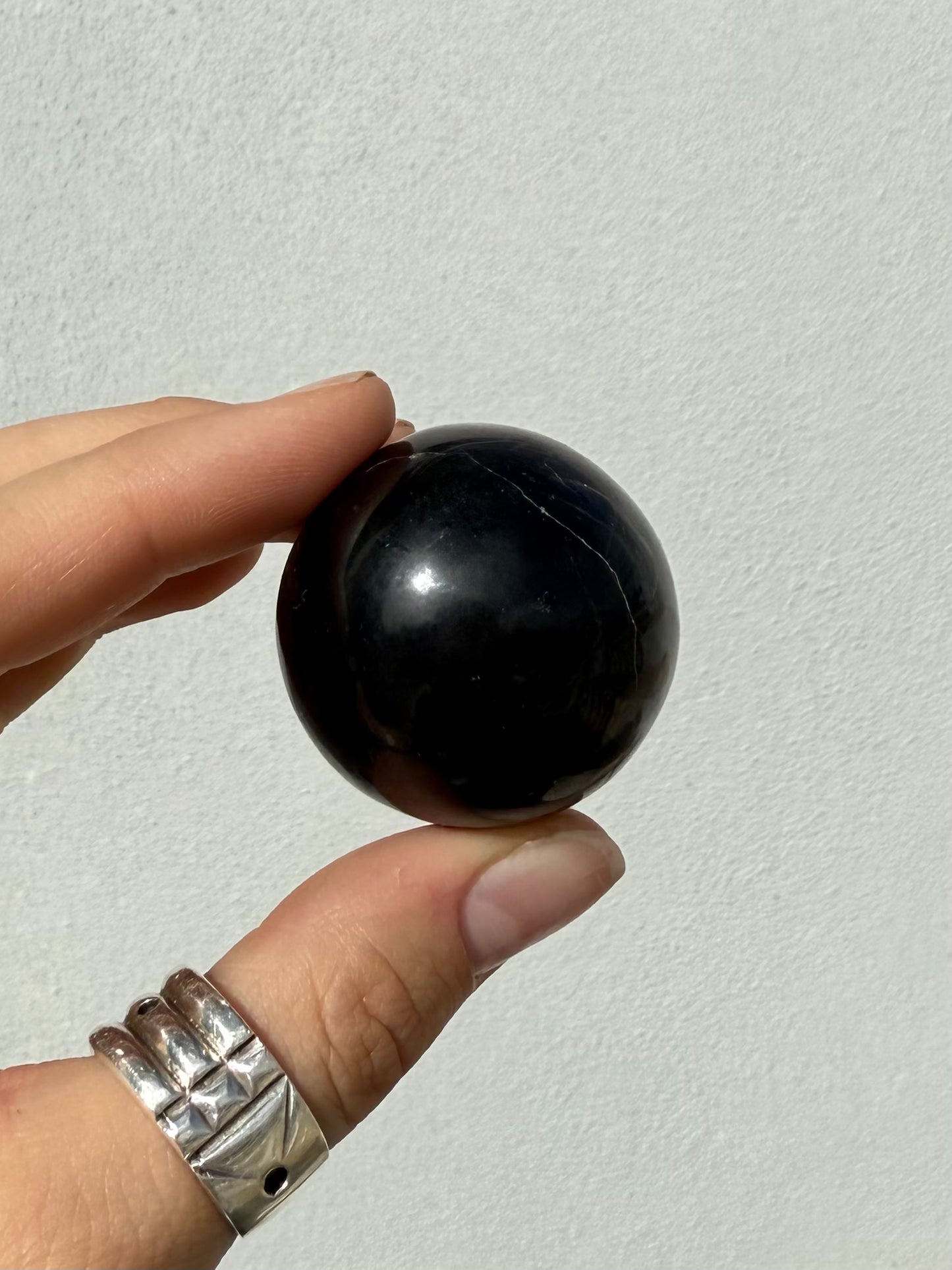Black Tourmaline Sphere