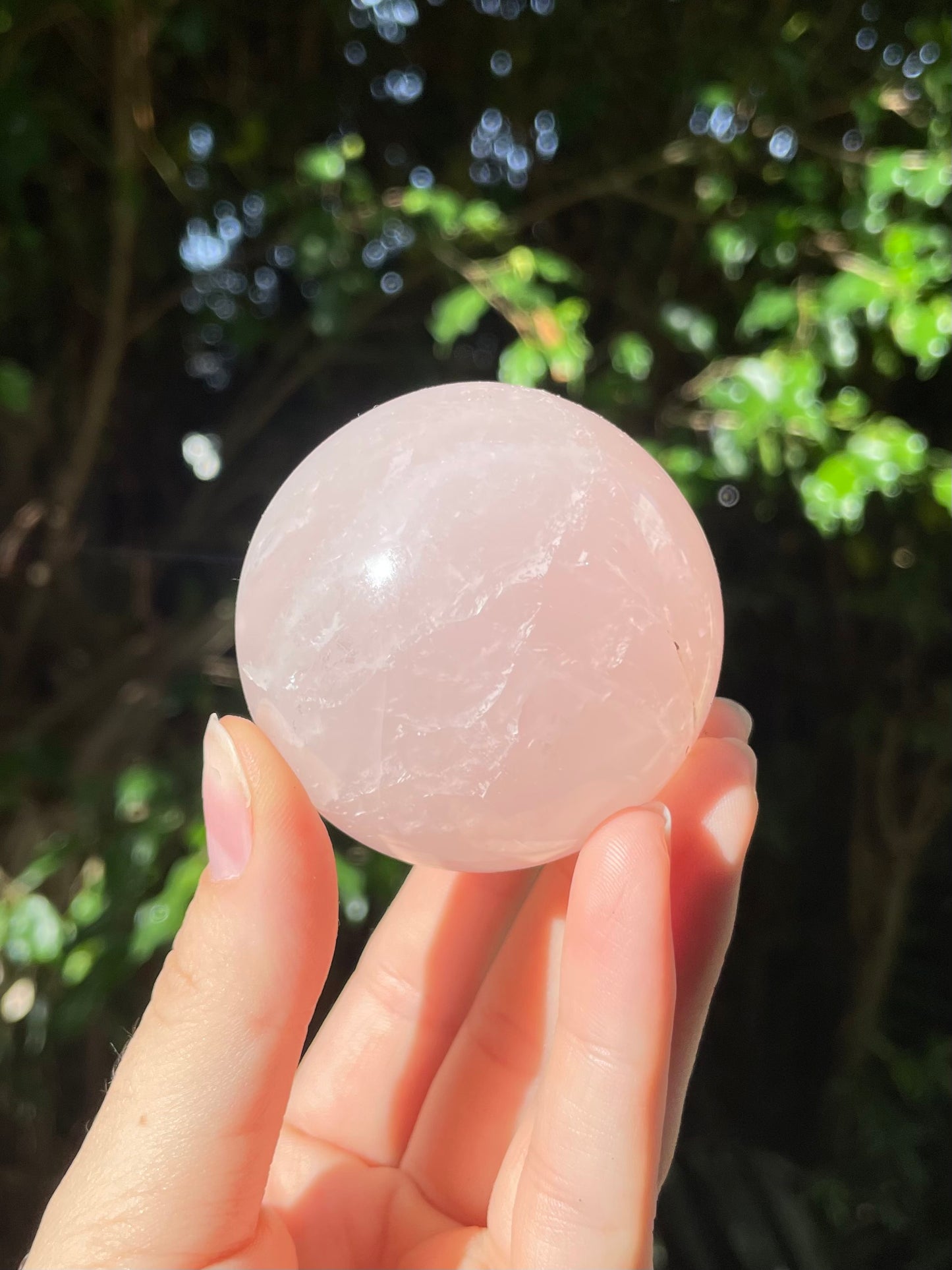 Rose Quartz Sphere