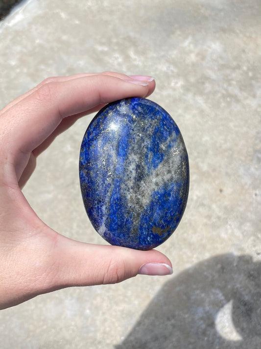 Lapis Lazuli Palm Stone