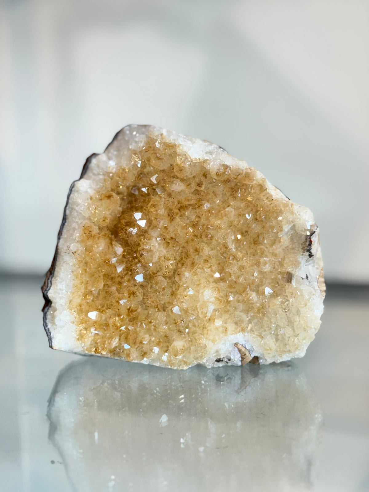 Treated Citrine Cluster / Cluster de Citrino Tratado