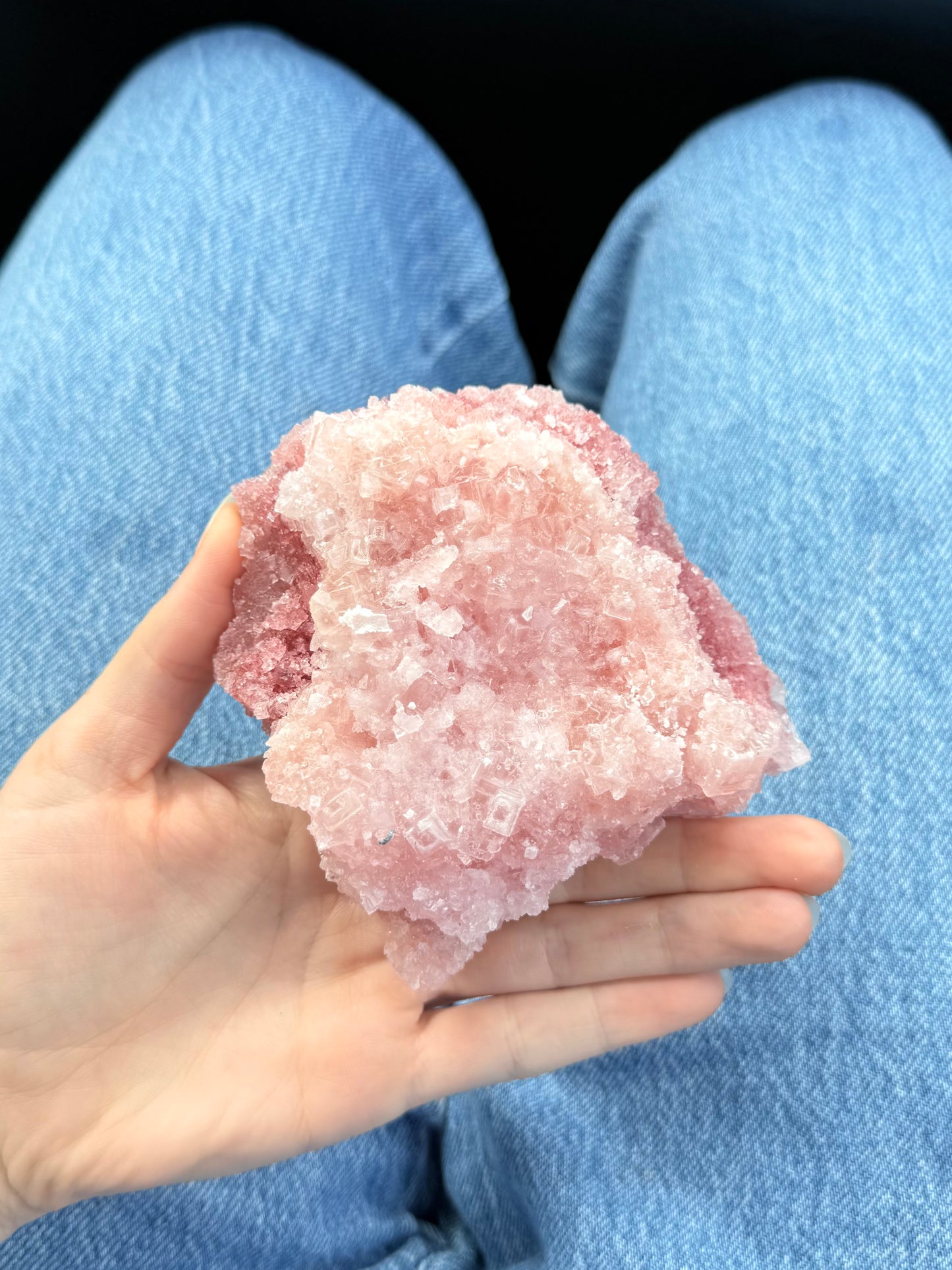 Pink Halite Stone