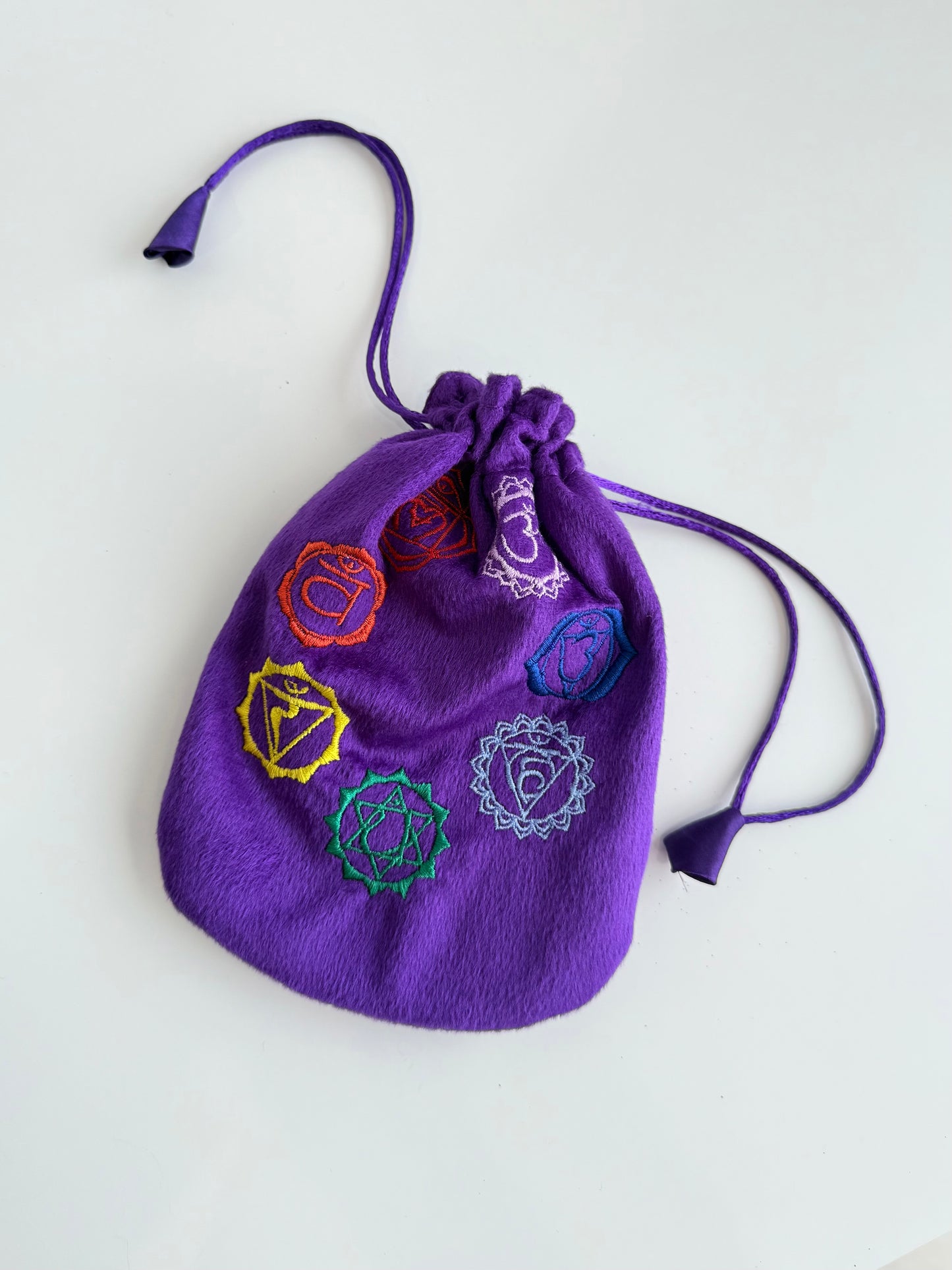 Chakra Purple Pouch