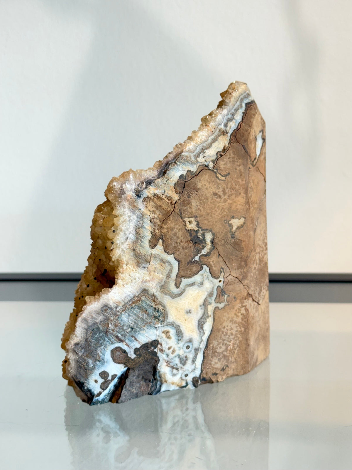 Treated Citrine Cluster / Cluster de Citrino Tratado