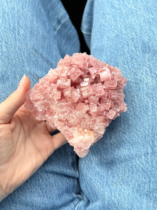 Pink Halite Stone