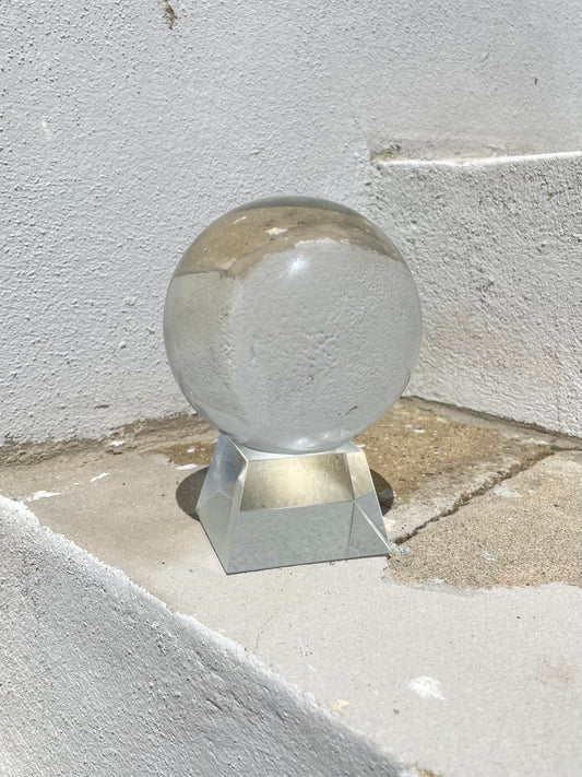 Crystal Ball ( 5.5” with base )