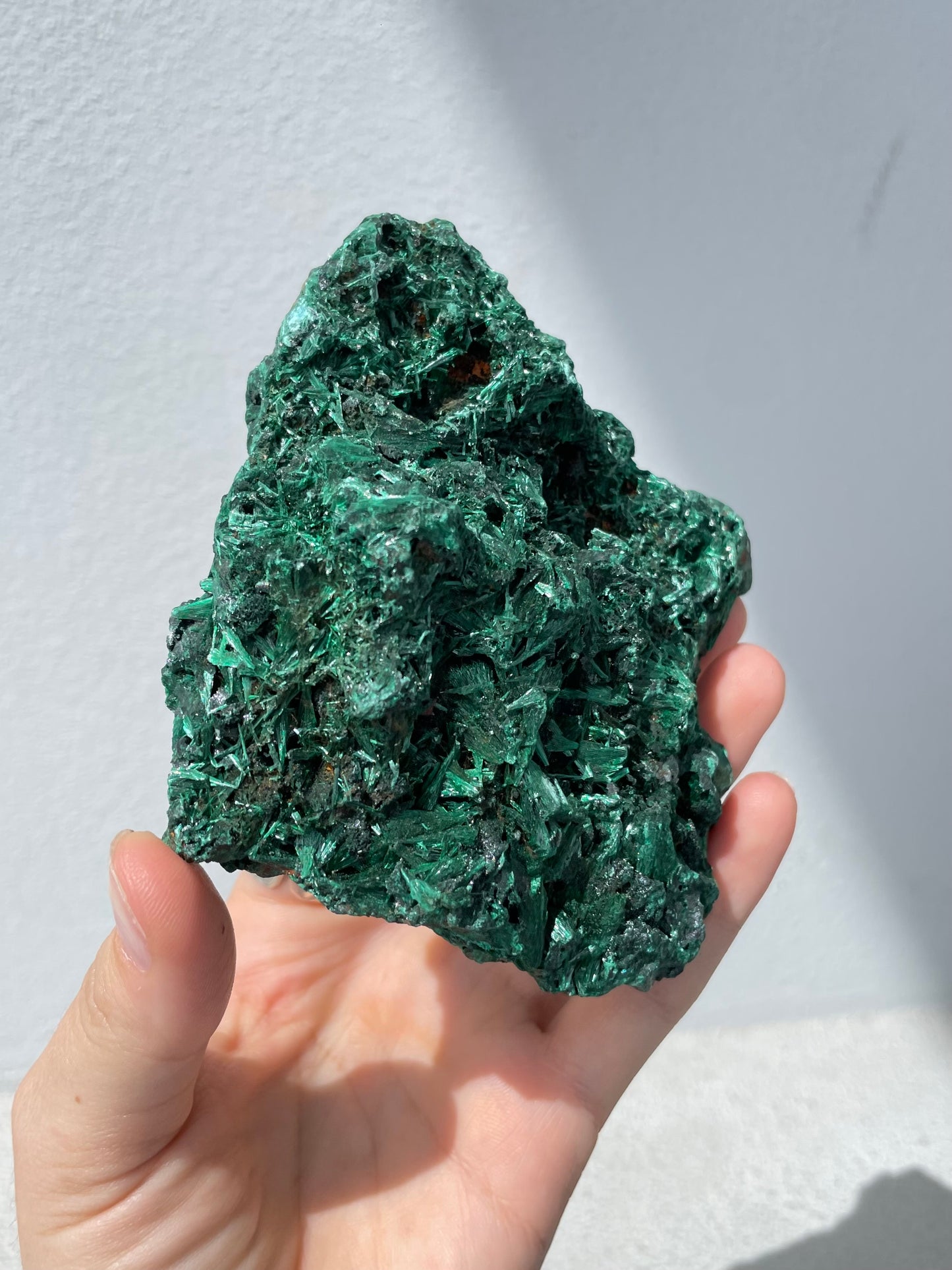 Raw Malachite ( B )